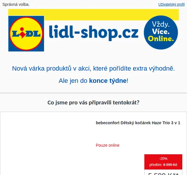 Lidl: Slevy až 60 % na parkšidy a elektroniku – červen 2026 | Nuslet.cz
