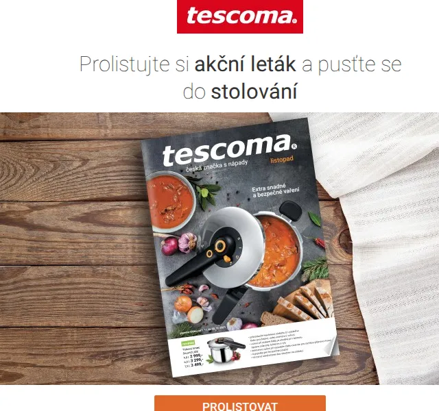 Tescoma: Znovu IN – akce na talíře GRACIE Stella – červen 2026 | Nuslet.cz