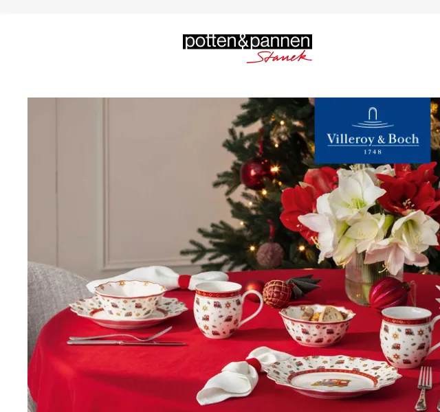 Potten & Pannen: Villeroy & Boch vánoční kolekce – červen 2026 | Nuslet.cz