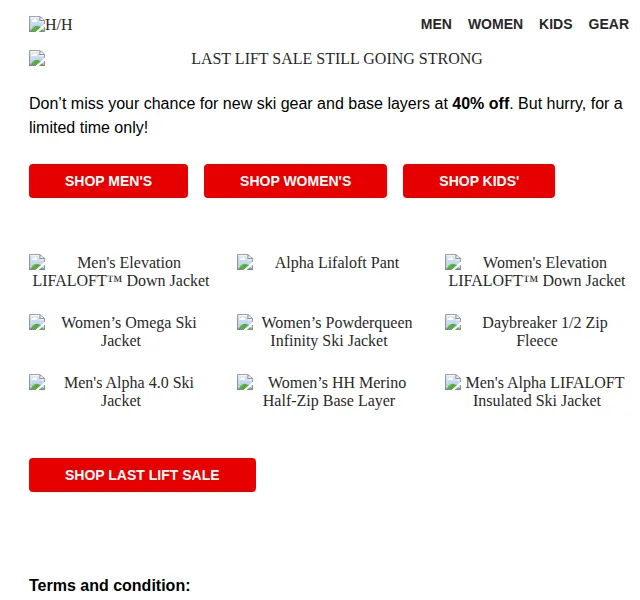 Helly Hansen: 40% sleva na ski vybavení a base layers – červenec 2026 | Nuslet.cz