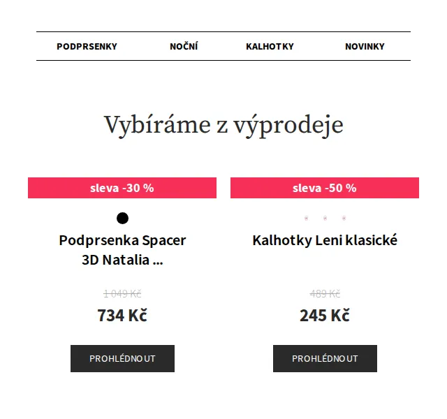 Astratex.cz: Slevy až 70 % na spodní prádlo – červen 2026 | Nuslet.cz