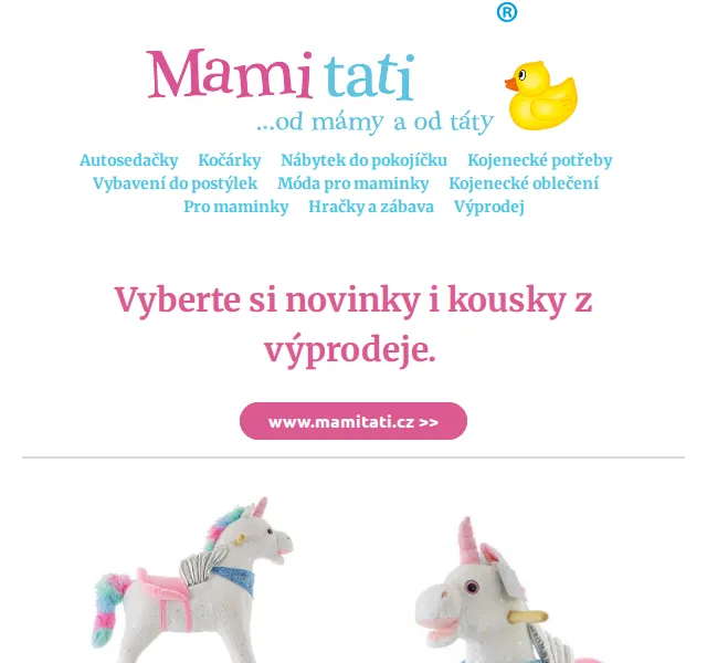 Mamitati: Houpací koníci a Baby Nellys – červen 2026 | Nuslet.cz