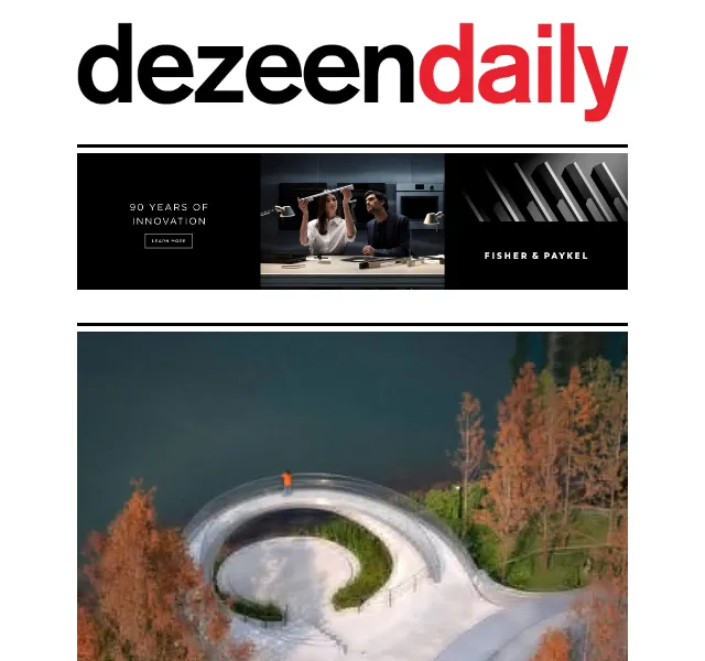 Dezeen Daily: Designové novinky z architektury – červen 2026 | Nuslet.cz