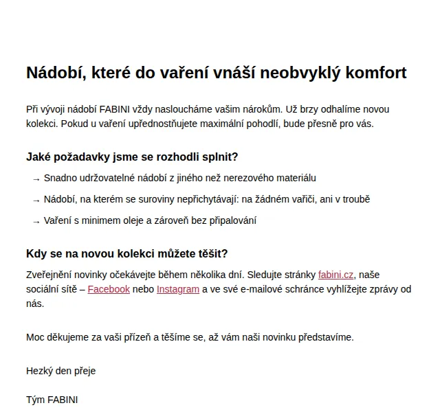 Jan Fabini: Nová kolekce nádobí – červenec 2026 | Nuslet.cz