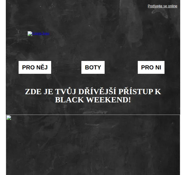 Cropp: Dřívější přístup k Black Weekend slevám – červen 2026 | Nuslet.cz