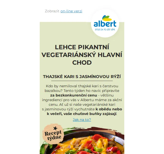 Albert: Jasmínová rýže Giana s 41% slevou – červen 2026 | Nuslet.cz