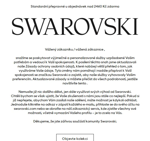 Swarovski: Spokojenost se značkou – červen 2026 | Nuslet.cz