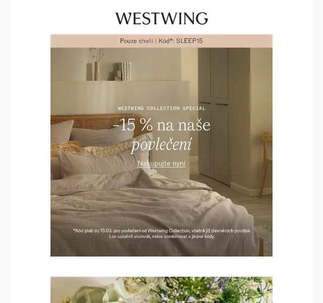 Westwing: Velikonoce -15 % sleva + nábytekový výprodej | duben 2026