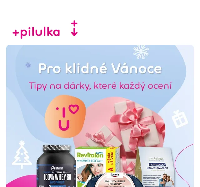 Pilulka: vánoční tipy na dárky – prosinec 2023 | Nuslet.cz