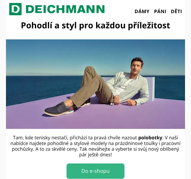 Deichmann: Polobotky za skvělé ceny – květen 2026 | Nuslet.cz
