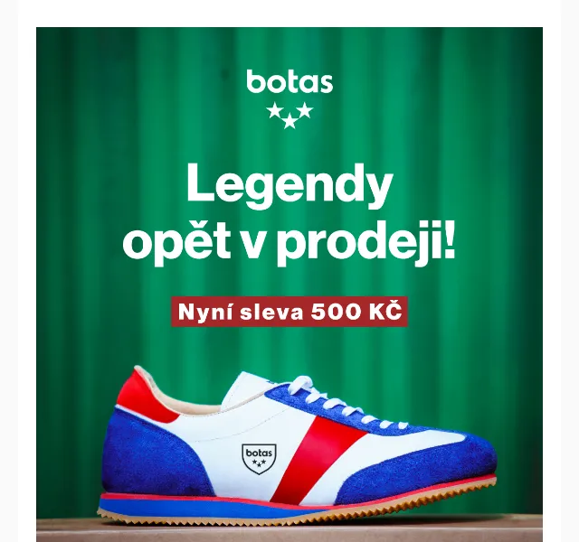 Vasky: Botas Classic v předprodeji za 2 499 Kč – červen 2026 | Nuslet.cz