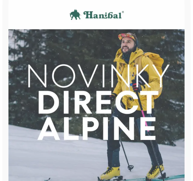 Hanibal.cz: Direct Alpine COMET a REBEL 2.0 – listopad 2026 | Nuslet.cz