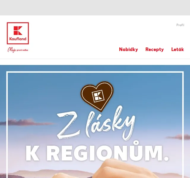 Kaufland: Regionální produkty – červenec 2026 | Nuslet.cz