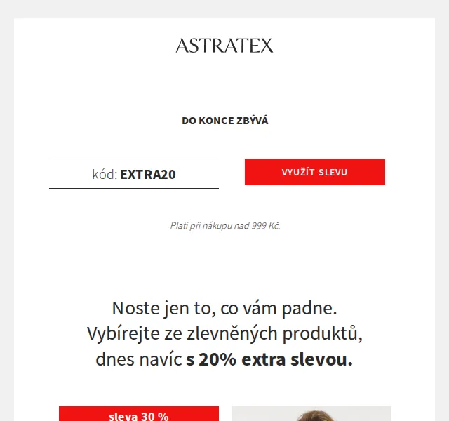 Astratex: Finální doprodej až –70 % – červen 2026 | Nuslet.cz