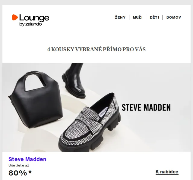 Lounge by Zalando: Steve Madden, VILA a O'Neill – až 80% sleva! Červenec 2026 | Nuslet.cz