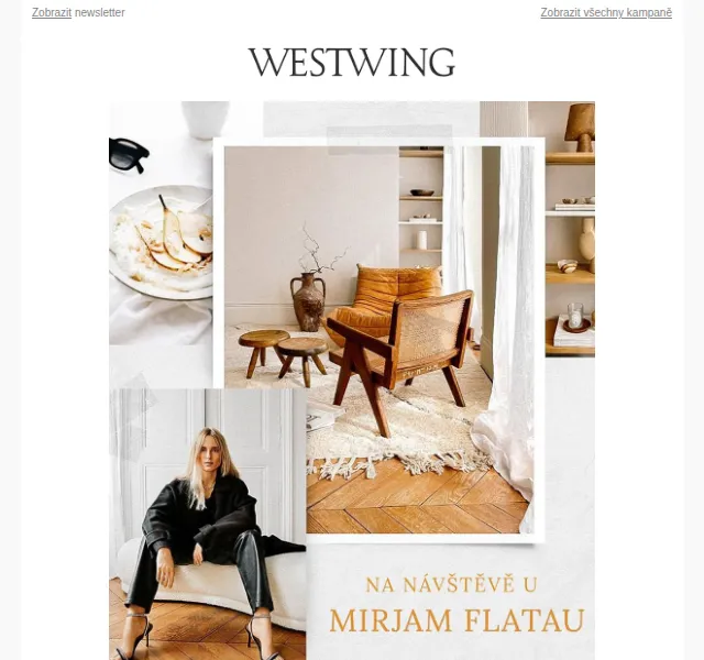 Westwing: Neobvyklý byt Mirjam Flatau – červen 2026 | Nuslet.cz