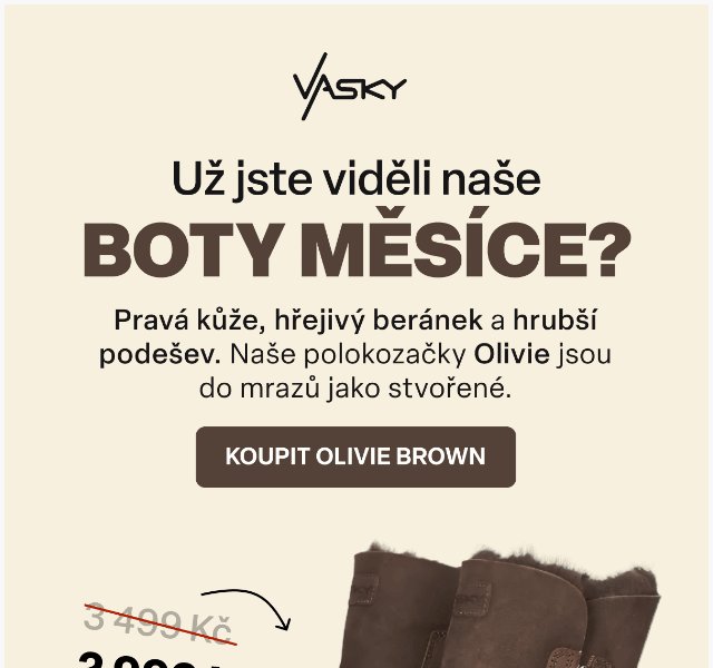 Vasky: Boty měsíce ledna – nejlepší modely | Nuslet