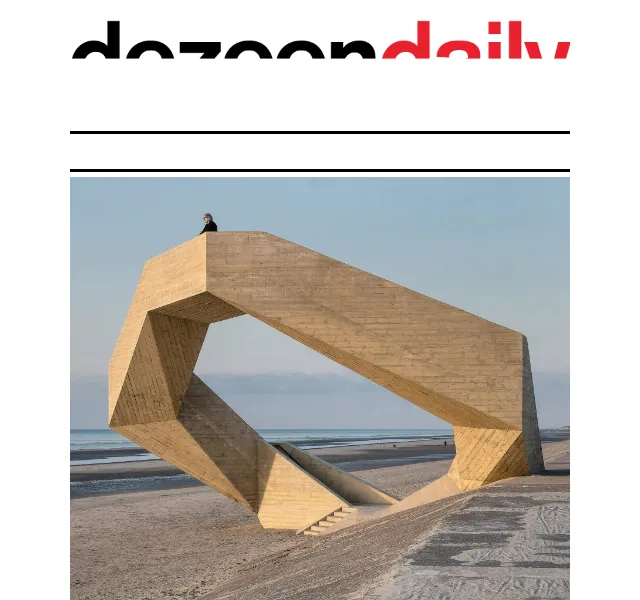 Dezeen Daily: Novinky z architektury a designu – červen 2026 | Nuslet.cz