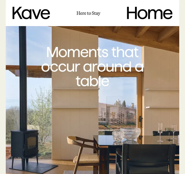 Designové stoly Kave Home - Slevová kolekce