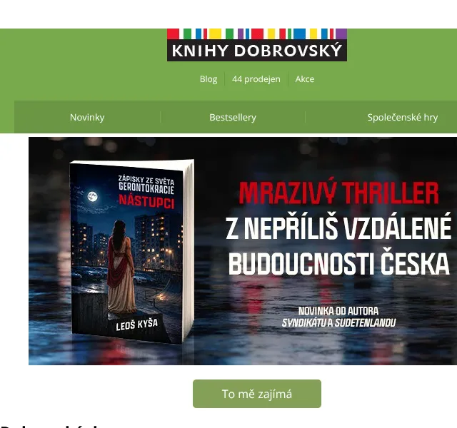 KnihyDobrovsky.cz: Kyša, Carlton, Coates -20 %