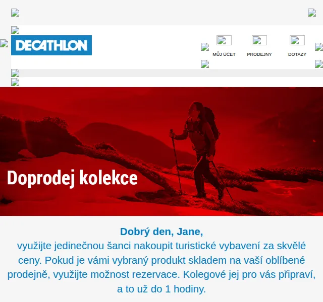 DECATHLON: Turistické vybavení se slevou – červen 2026 | Nuslet.cz