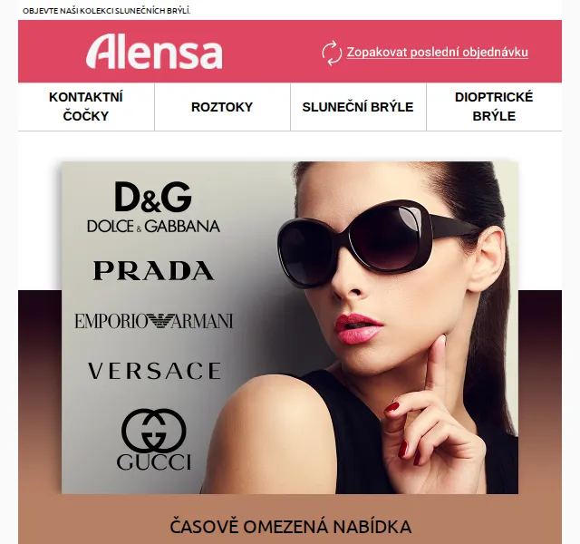 Alensa: Luxusní sluneční brýle s 15% slevou – červen 2023 | Nuslet.cz