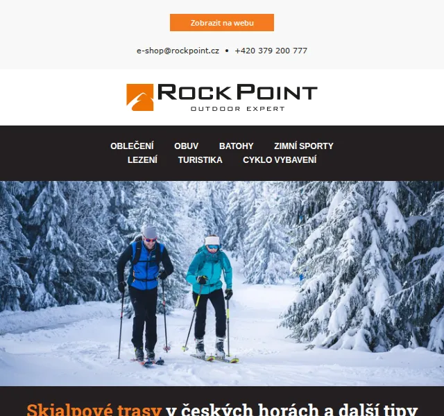 Rock Point: Skialpové trasy a kurzy – červen 2026 | Nuslet.cz