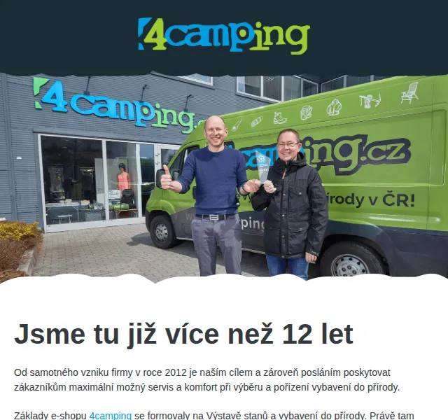 4camping.cz: Outdoorová výbava pro sezónu – červenec 2026 | Nuslet.cz