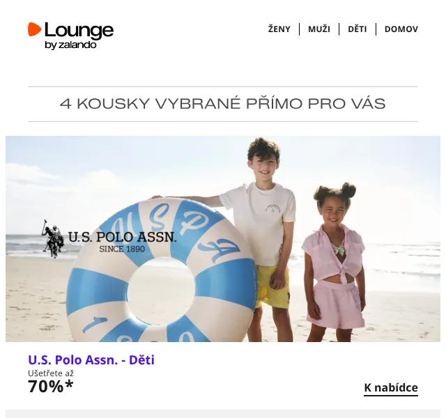 Lounge by Zalando: Slevy až 75 % – U.S. Polo, Columbia – Srpen 2026