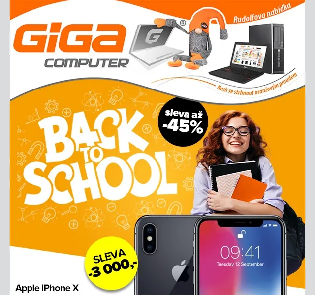 GIGACOMPUTER: Back to school výprodej – srpen 2026