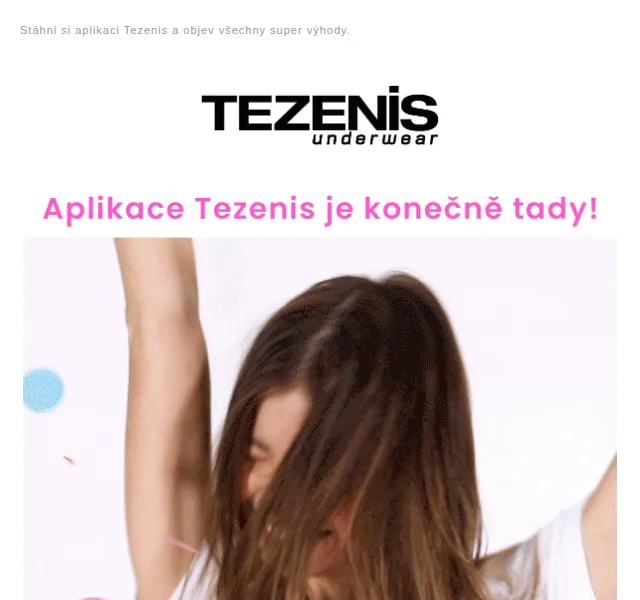 Tezenis: mobilní aplikace s výhodami – červen 2026 | Nuslet.cz