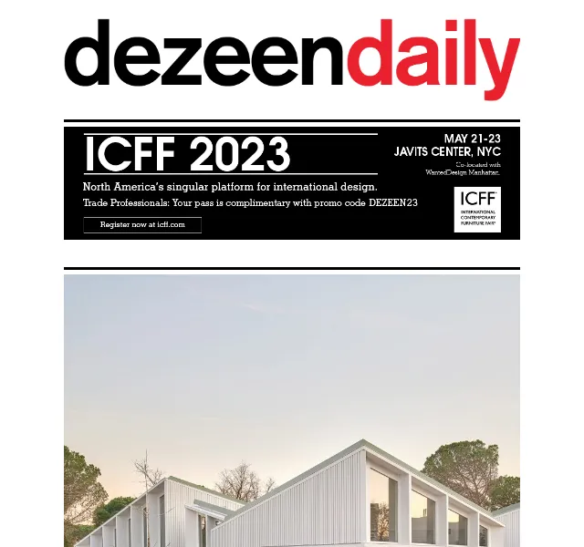 Dezeen Daily: Architektura a design – červen 2026 | Nuslet.cz