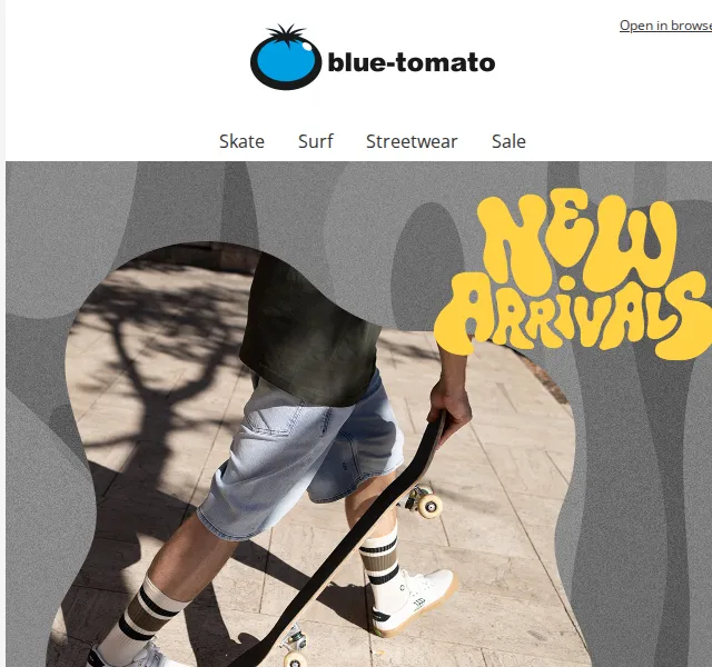 BLUE TOMATO: Skateboardové vybavení a streetwear – červen 2026 | Nuslet.cz