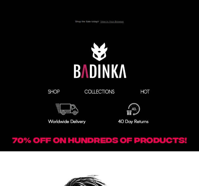 BADINKA: Black Friday slevy – červen 2026 | Nuslet.cz