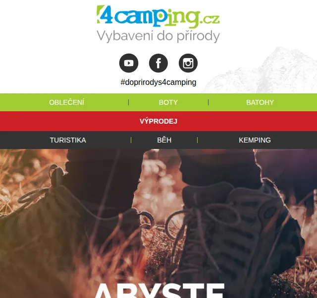 4camping.cz: 700 modelů bot – červen 2026 | Nuslet.cz