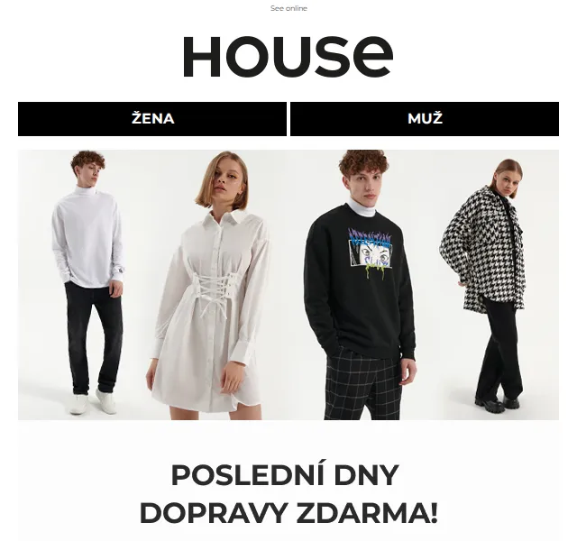 HOUSE: poslední dny dopravy zdarma – červen 2026 | Nuslet.cz