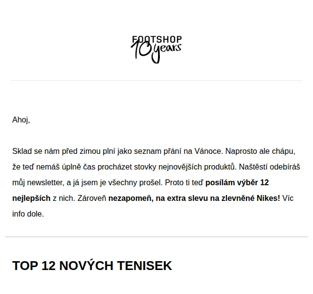 Footshop: TOP 12 nových tenisek + extra 20 % na Nike – červen 2026 | Nuslet.cz