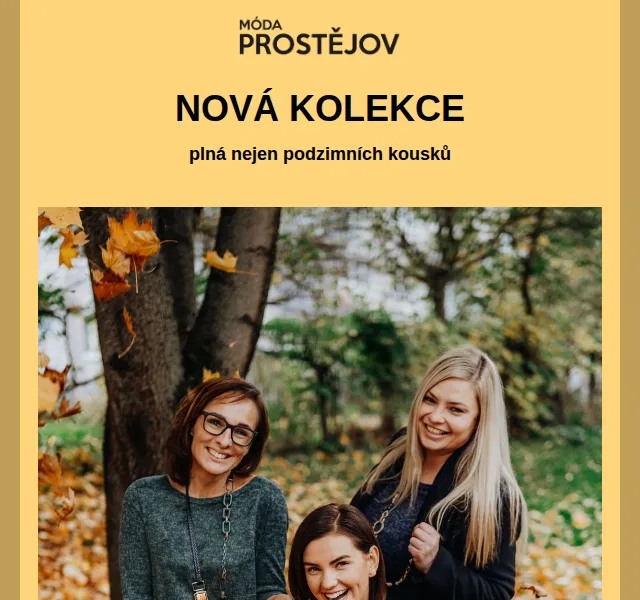 Móda Prostějov: Nová podzimní kolekce – červen 2026 | Nuslet.cz