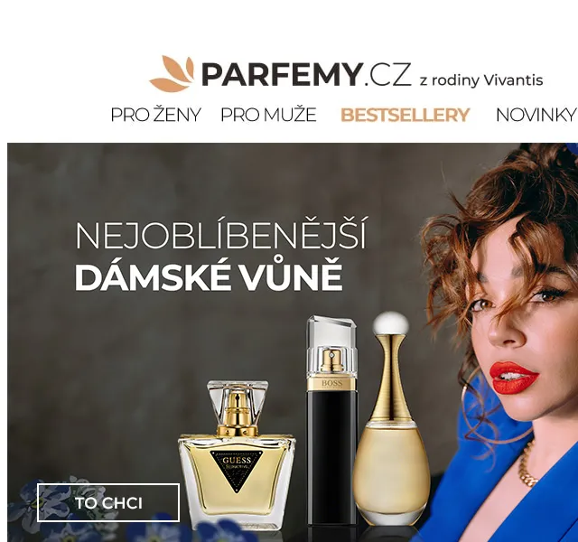 Parfemy.cz: Nejoblíbenější parfémy pro ženy – červenec 2026 | Nuslet.cz