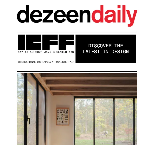 Dezeen Daily: Nová kolekce designu – červen 2026 | Nuslet.cz