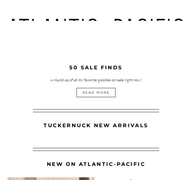 ATLANTIC-PACIFIC: 50 SALE FINDS – červen 2026 | Nuslet.cz