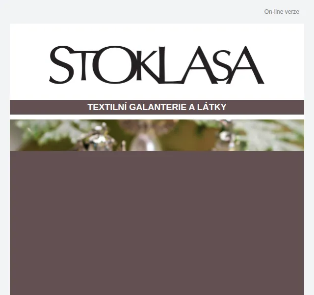 Stoklasa: Andílci z korálků a sleva až 40 % – červen 2026 | Nuslet.cz