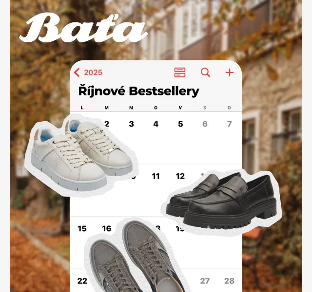 Baťa: Bestsellery od 699 Kč – červen 2026 | Nuslet.cz