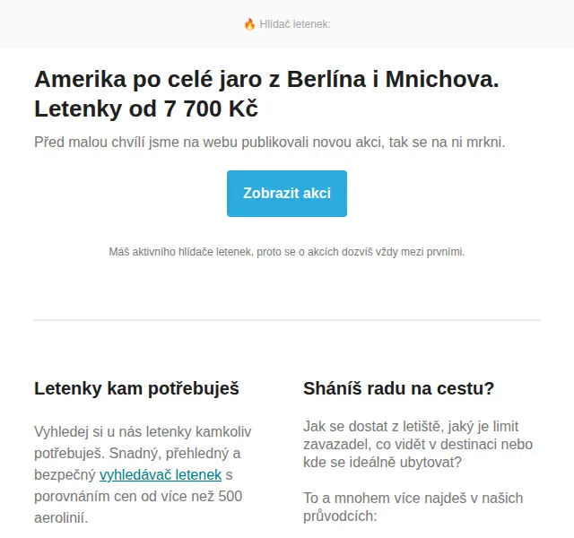 Cestujlevne.com: Letenky do USA od 7 700 Kč – červen 2026 | Nuslet.cz