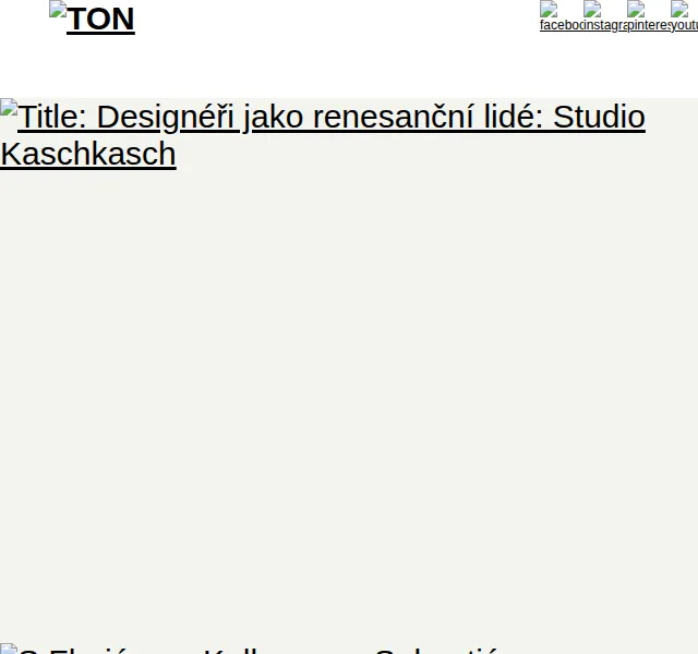 Ton: Studio Kaschkasch – nová kolekce červen 2026 | Nuslet.cz