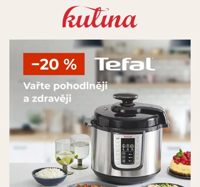 KULINA.cz: sleva 20 % na Tefal – červen 2026 | Nuslet.cz