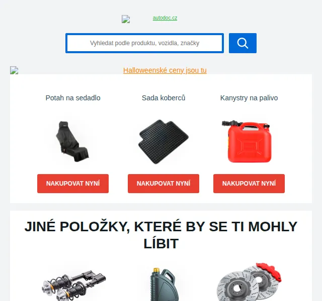 Autodoc.cz: Halloweenské slevy na autodíly – červenec 2026 | Nuslet.cz
