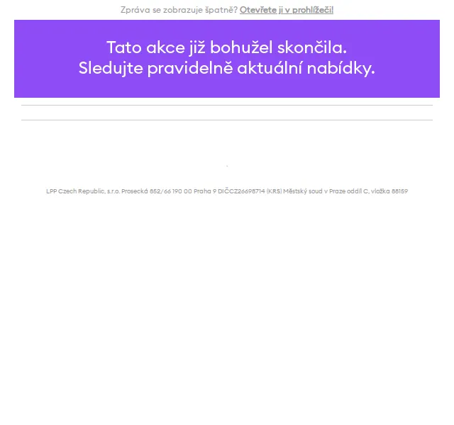 Sinsay: sleva 9 % na vše – červen 2026 | Nuslet.cz
