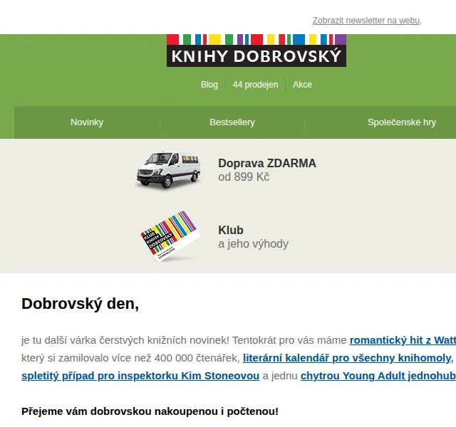 KnihyDobrovsky.cz: Slevy až 40 % na novinky – červen 2026 | Nuslet.cz
