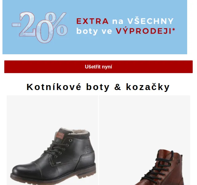 ABOUT YOU: -20 % na všechny boty ve výprodeji – červen 2026 | Nuslet.cz